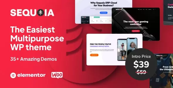 Sequoia | Elementor Multipurpose WordPress Theme