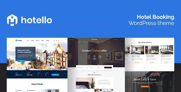 Hotello - Hotel Booking WordPress Theme