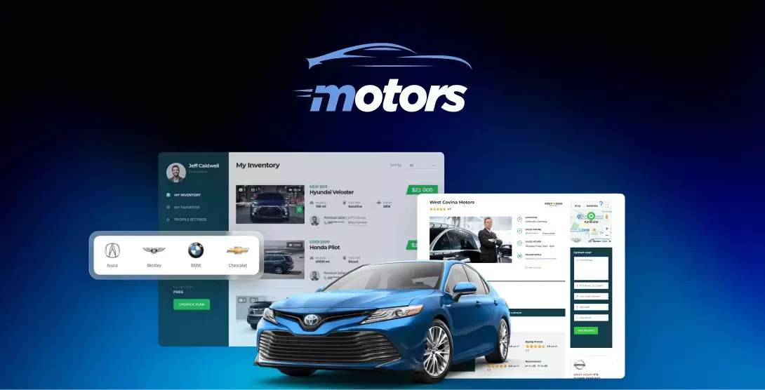 Motors PRO – Car Dealer, Classifieds & Listing Plugin