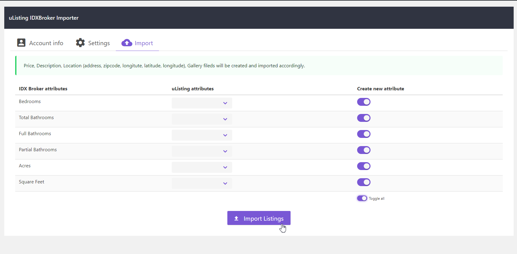 Add IMPress for IDX Broker Search to Agent Focused Theme - Winning Agent