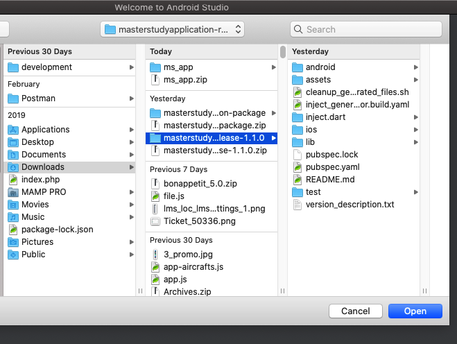 set android sdk path in mac